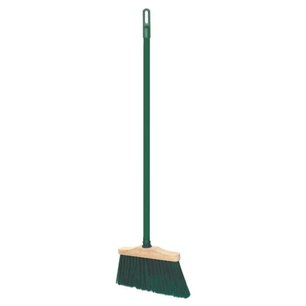 Wooden broom LAURA with handle