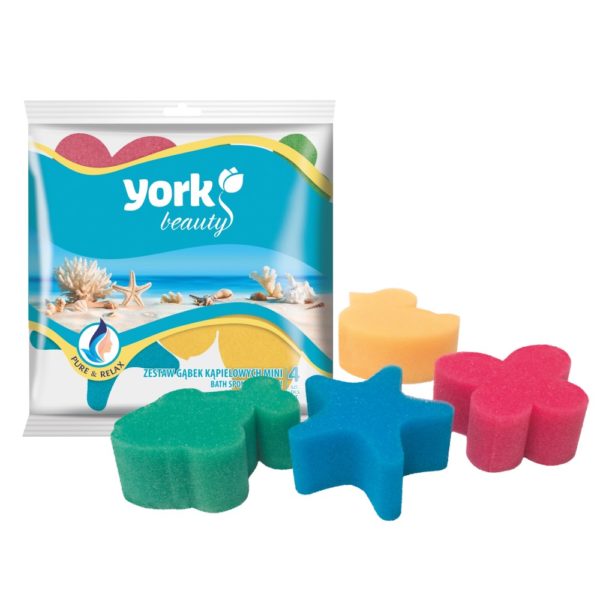 Bath sponge set MINI 4 pcs.