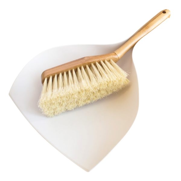 Dustpan with brush BAMBOO