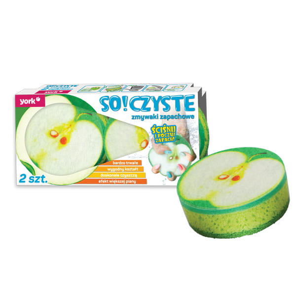 Scouring sponge SO!JUICY scent 2pcs.